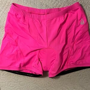 Women's Pink Cycling Shorts